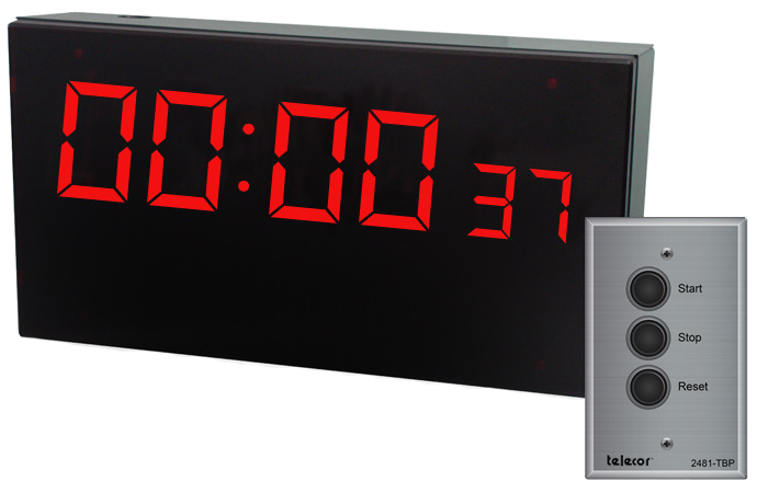 Elapsed Timer for Digital Synchronized Clock Systems